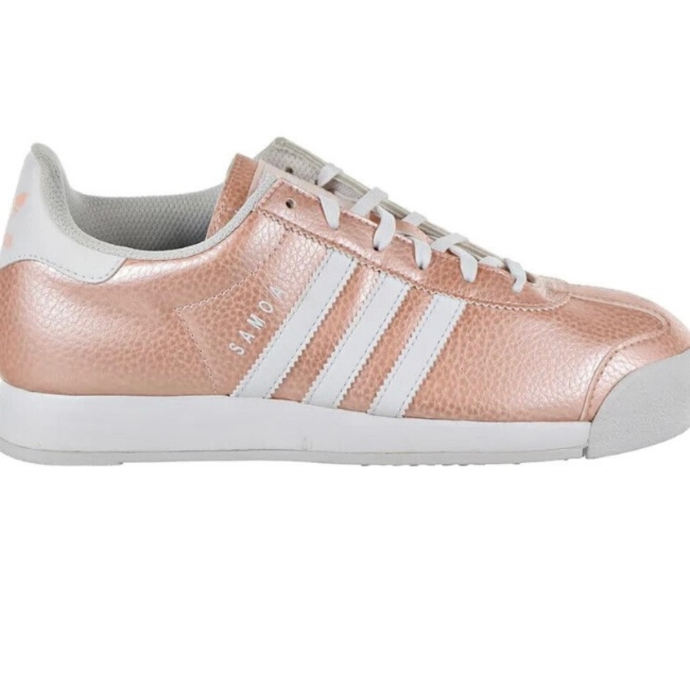 Adidas original Women's Samoa Rose gold( pink) 
Gently used